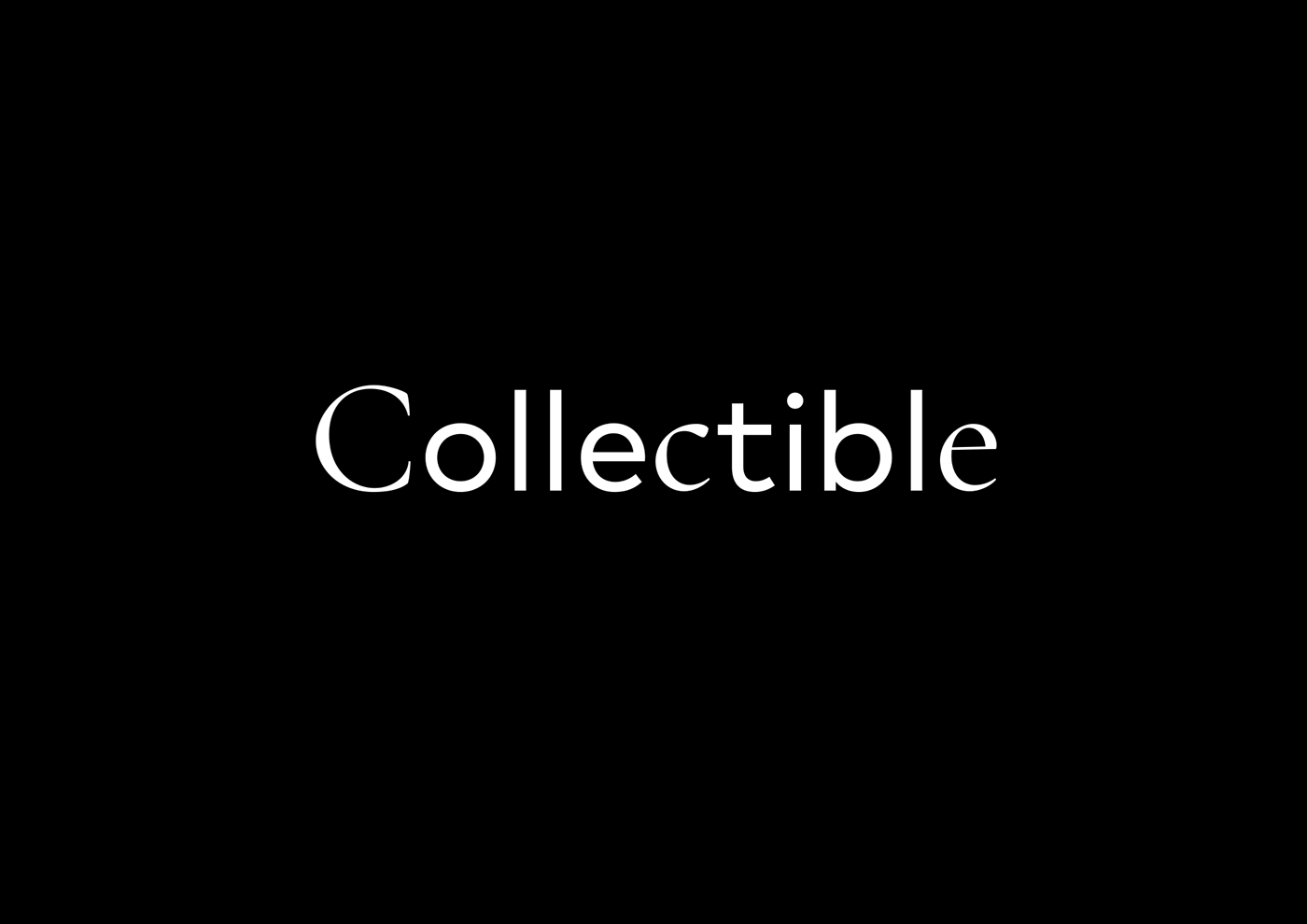 Collectible Fair 2018 | Gestalten