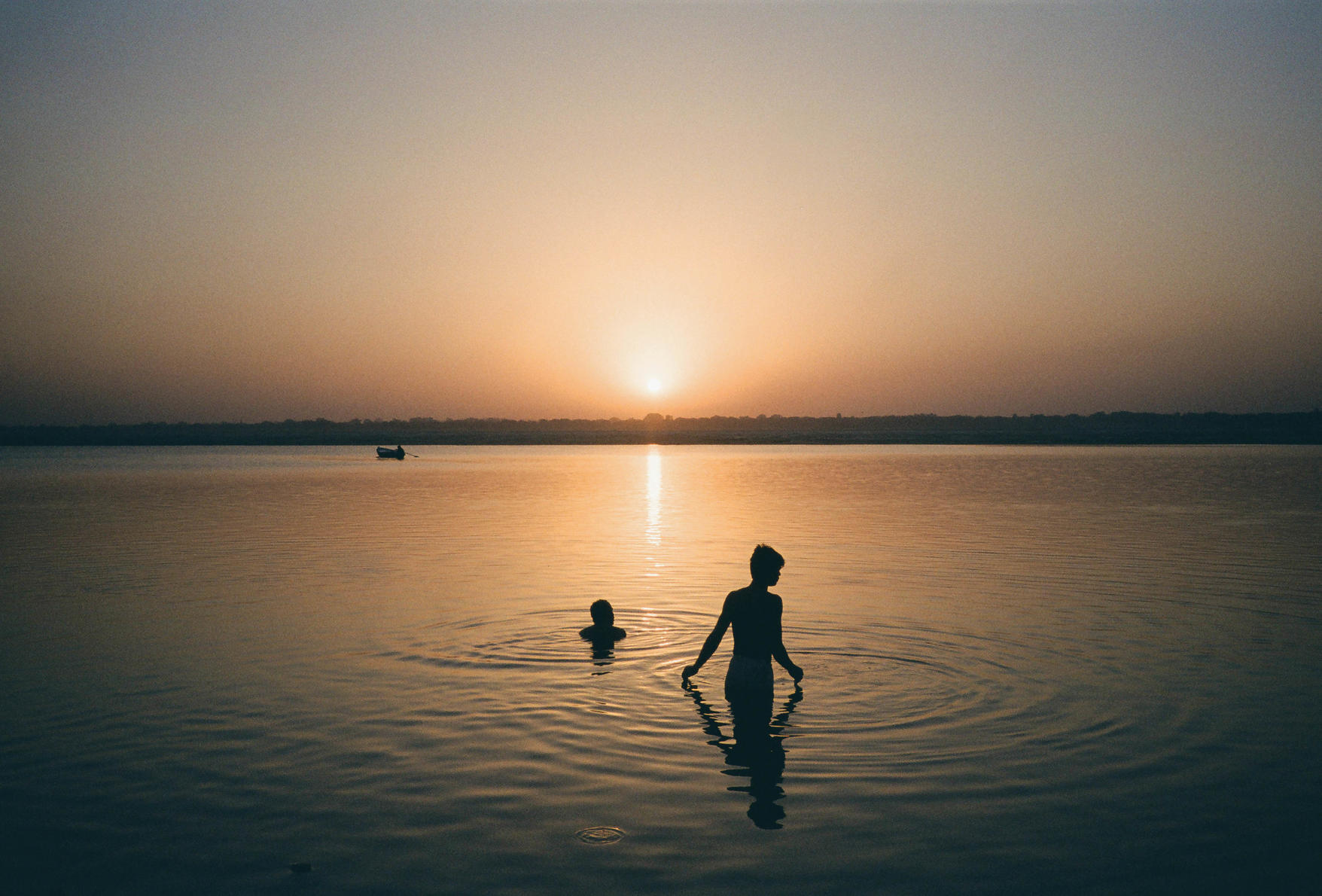 Evening on the Ganges